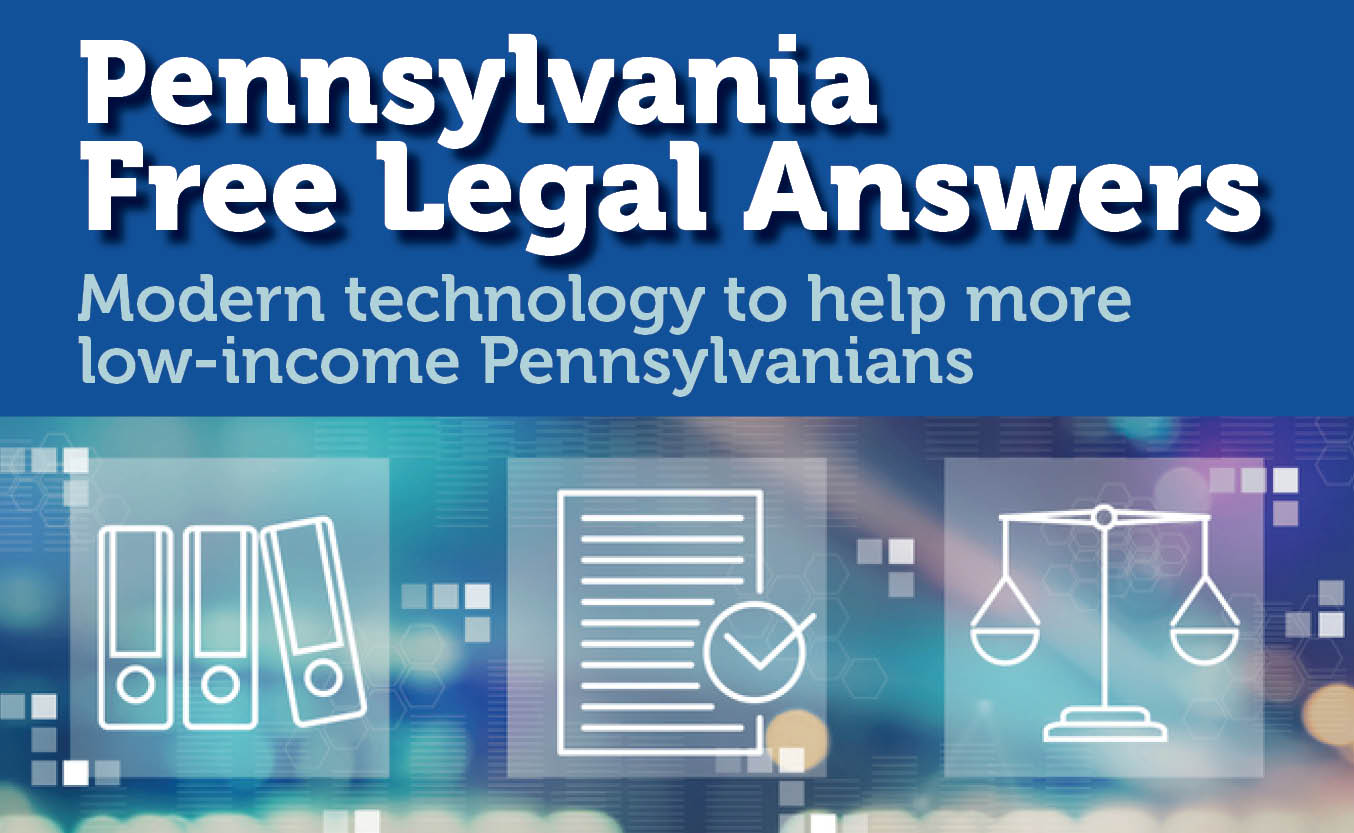 PA Free Legal Answers graphic